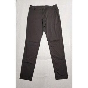 Bad Birdie Pants Mens 36x34 Gray Performance Stretch Waist Golf Trousers